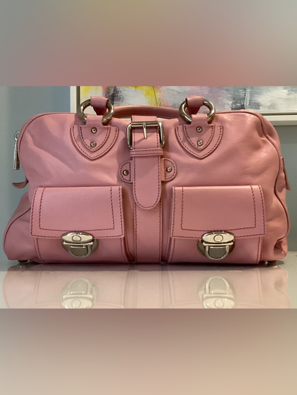 MARC JACOBS VINTAGE VENEZIA SATCHEL HANDBAG